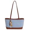 Retro Korean Pleated Underarm Shoulder Bag 2025 - Women's Large Capacity Crossbody Bucket Style