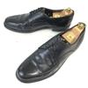 Vintage/80s ARISTOCRAT?/COMFORT ARCH Goodyear Welt Leather U-Tip Shoes/9.5C/26.0-26.5-27.0/Black/BLACK/Business Dress Shoes(USED)