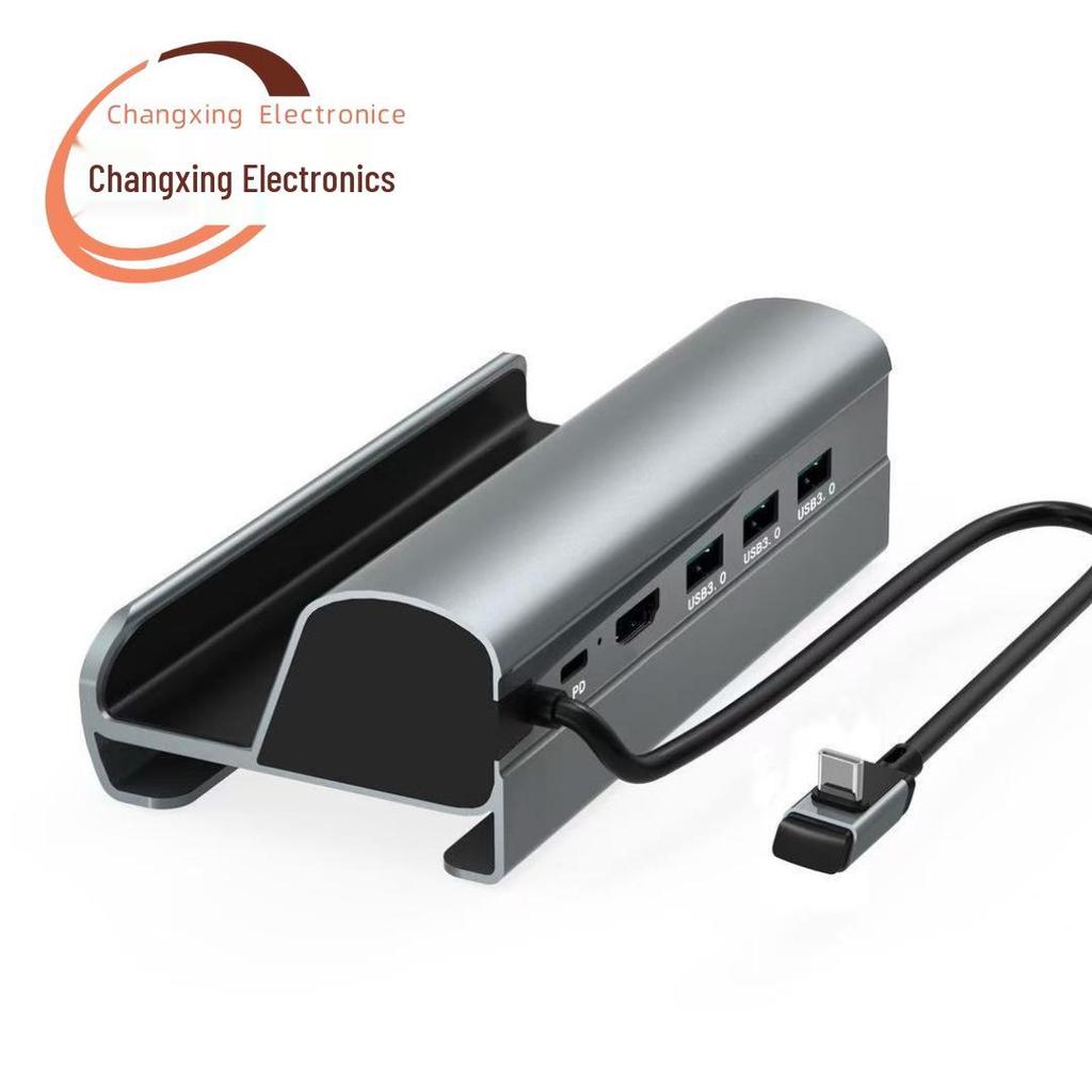 8-in-1 Type-C Hub: Multifunctional Card Reader & USB Network Expansion Dock