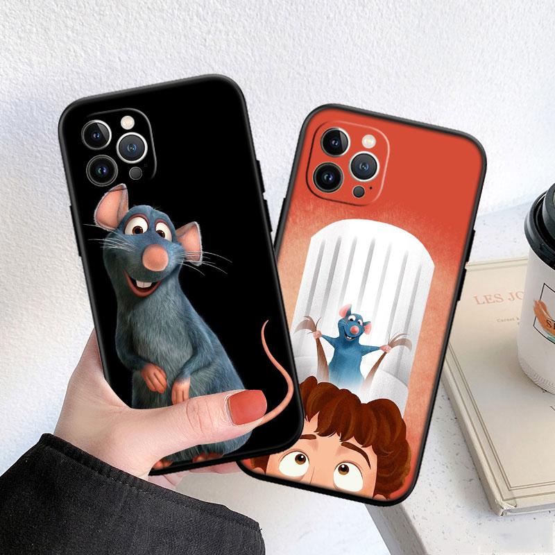 CJ43 Disney Ratatouille Soft Shell Phone Case for OPPO A3 Pro A72 A74 A76 A77 A77S A78 A79 A94 A95 A18 A40M A58