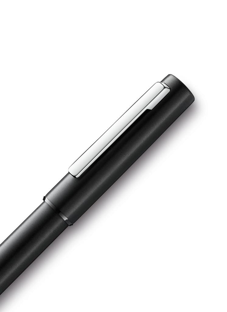 LAMY Aion Fountain Medium Officially Imported Pen, Nib, Black, L77BK-M, Dual-Use,