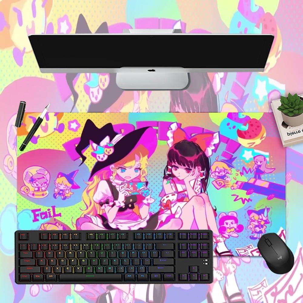 Muse Dash Anime Girl Mousepad Boy Pad Natural Rubber Gaming Mousepad Desk Mat Size For Gameing World Of Tanks CS GO Zelda