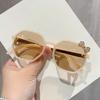 New Brand Metal Bow Children's Cartoon Sunglasses Fashion Polygonal Sunglasses Cute Girls boys Babys Sunscreen Sunglasses