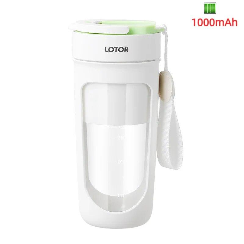 

Новая электрическая соковыжималка, мини-портативный блендер, миксеры для фруктов, экстракторы апельсинов, беспроводная соковыжималка, машина для дробления льда, смузи 1000mAh белый