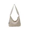 Nylon Casual Small Crossbody Bag For Women With Zipper Pocket And Adjustable Strap