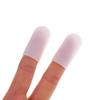5/10Pcs Silicone Finger Protectors Heat Resistant Anti Slip Anti Scalding Antistatic Finger Cots Single-Finger Transparent Cover