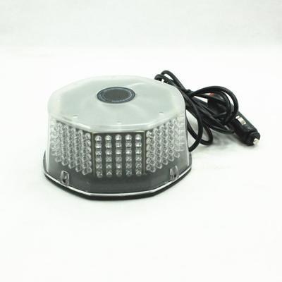 Lumină Stroboscopică Octogonală Galbenă cu 240 LED-uri, Girofar Rotativ, Avertizare de Urgență