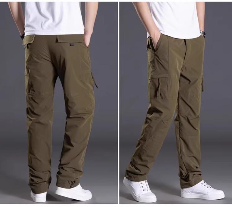 Men's Fleece-Lined Winter Ski Pants: Windproof, Waterproof, Thick Softshell for Cold Weather