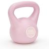 ACTIGET Kettlebell for Exercise, 4 Kg Dumbbell, ABS Training Kettlebell, Pink Ball