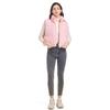 Solid Stand Collar Short Autumn Winter Jacket Coat Parka Vest Women M-XL