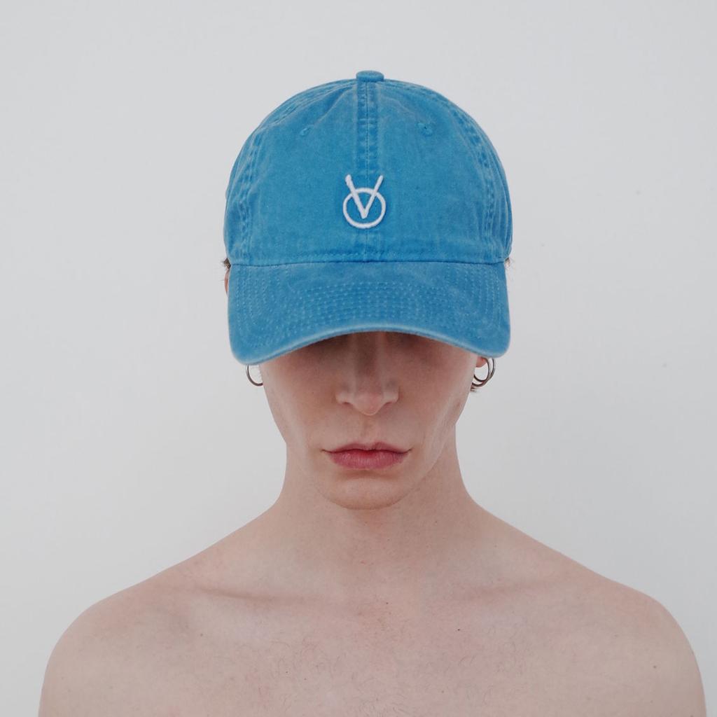 Binseumokeu Washed Topaz Blue Ball Cap [Low Fit]