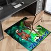 B-BLUE L-LOCK Printed Absorbent Washable Carpet,Non-Slip Bathroom Mats,Kitchen Rugs,Living Room Entrance,Camping Picnic Rugs