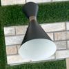 Customized Mid-Century Black & Brass Wall Sconce - Modern Industrial Wall Light, Home Decor Lighting Fixture