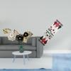 Nordic Metal Wall Art Sculpture with Flower Leaves Design for Dining Room And Hotel Decorations
