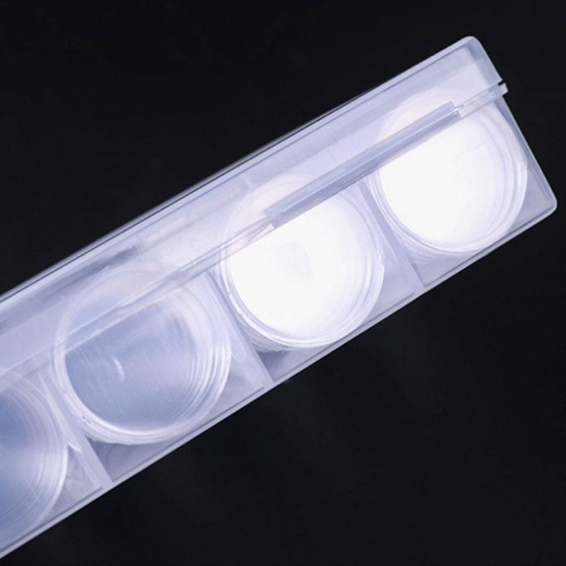 50/100Pcs 30/40MM Collectible Coin Boxes Transparent Protective Storage Capsules Round Coin Householder Organizer
