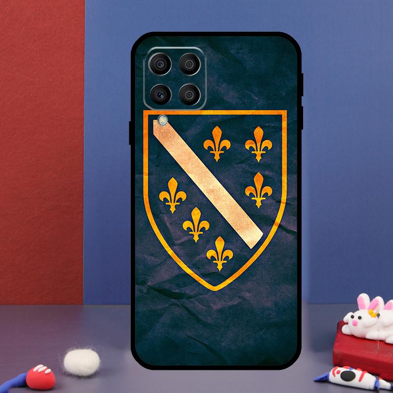 Bosnia and Herzegovina Flag For Samsung Galaxy M15 M55 M33 M13 M23 M53 M31 M51 M14 M34 M54 M20 M30s M52 M32 Phone Case