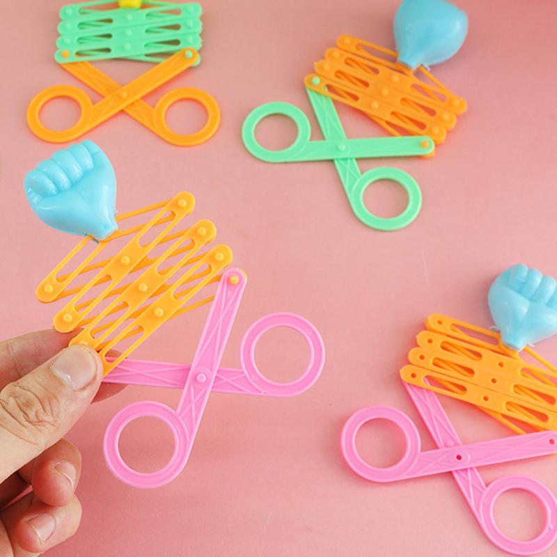 5Pcs Retractable Fist Shooter ATrick Toy Funny Creative Classic Nostalgia Magic Toys Plastic Children's Party Festival Gift