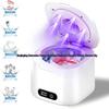 Portable Mini Ultrasonic Cleaner for Toothbrushes, Makeup Brushes, and Dentures with UV