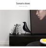 Creative Resin Dove Figurine: Bird Ornament Décor for Home & Entryway
