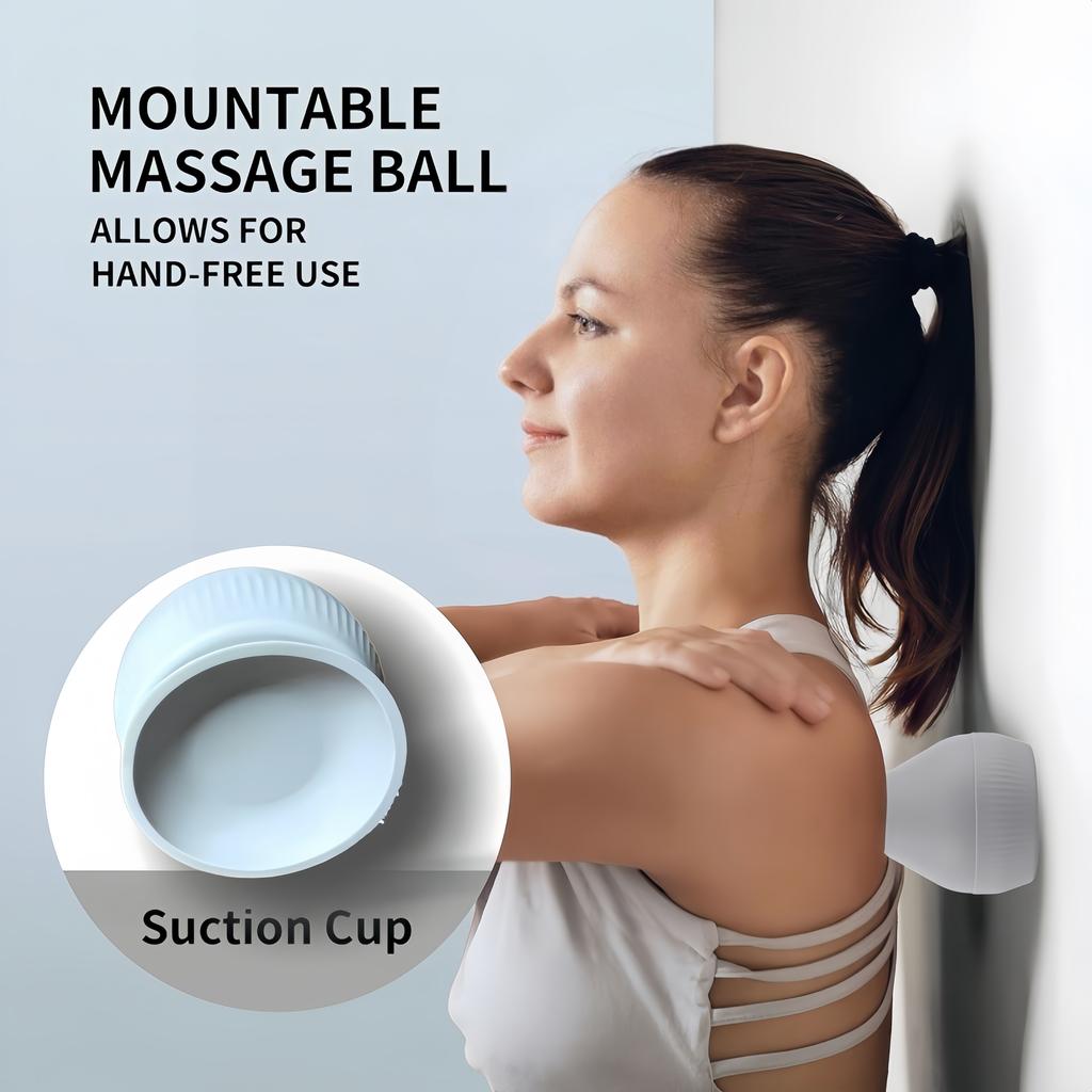 2025 Electric Acupoint Massage Device 4-head Replacement for Easy Massage Mini Hot Compress Gun Massager