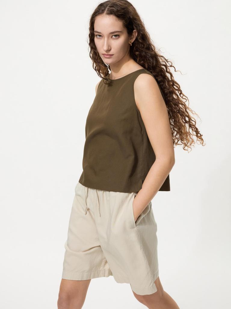 Uniqlo Japan Linen Blend Easy Shorts