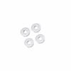 Silver Aluminum Inner Door Lock Down Bolt Ring Trim For Benz C-Class 2015-
