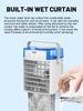 4 IN 1 Portable Air Conditioners Cooling Fan With 1000ml Water Tank USB Remote Control Desktop Fan Portable Personal Humidifier