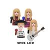 TP1026 LG1015 Swifts Beliebte Sängerinnen Bausteine Modell Mini Actionfigur Zubehör Halloween Geschenke für Kinder