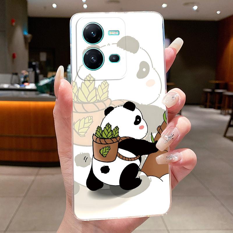Case For Vivo V25 V25E Capa Protective Cases For Vivo V25 Pro S15 Pro Shell Coque Flower Butterfly Soft Silicone TPU Phone Cover