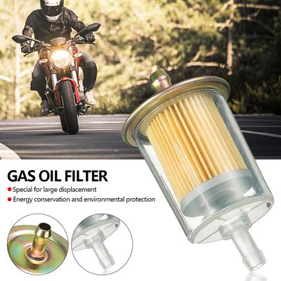 Motocyklový benzínový palivový olejový filtr pro skútr moped skútr dirt bike ATV motokáru palivový olejový filtr