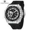 PAGANI DESIGN New Skeleton Men's Mechanical Watch MIYOTA 8217 Movement Luxury Automatic Watch Men's 100M Waterproof Reloj Hombre