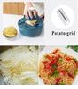 7 - in - 1 Multifunctional Vegetable Cutter, Anti - Slip & Hand - Guard, Food - Grade, Kitchen Slicing/Shredding/Grinding Tool