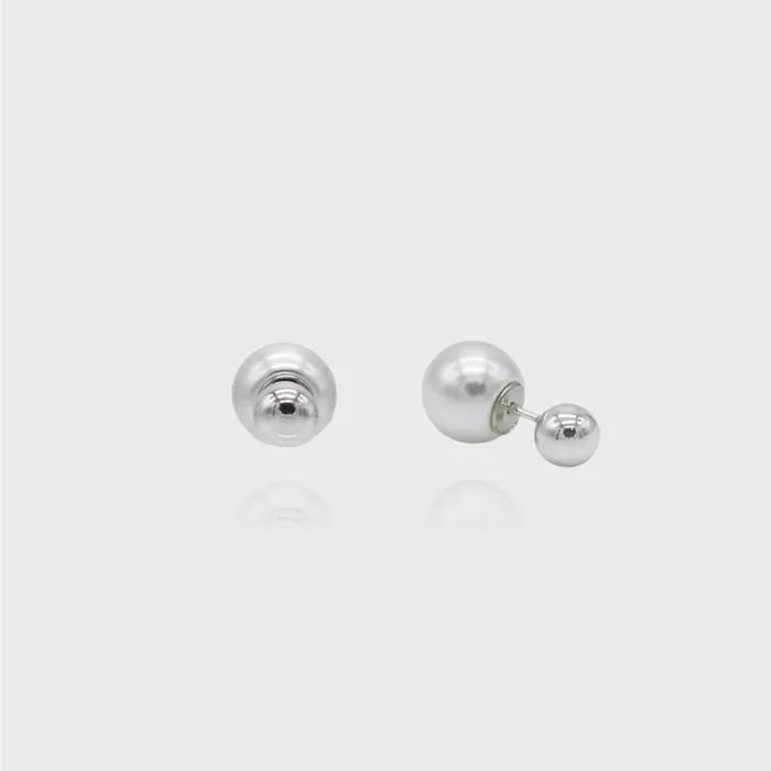 BIBI Pearl Two-Way Earrings (925 Silver)