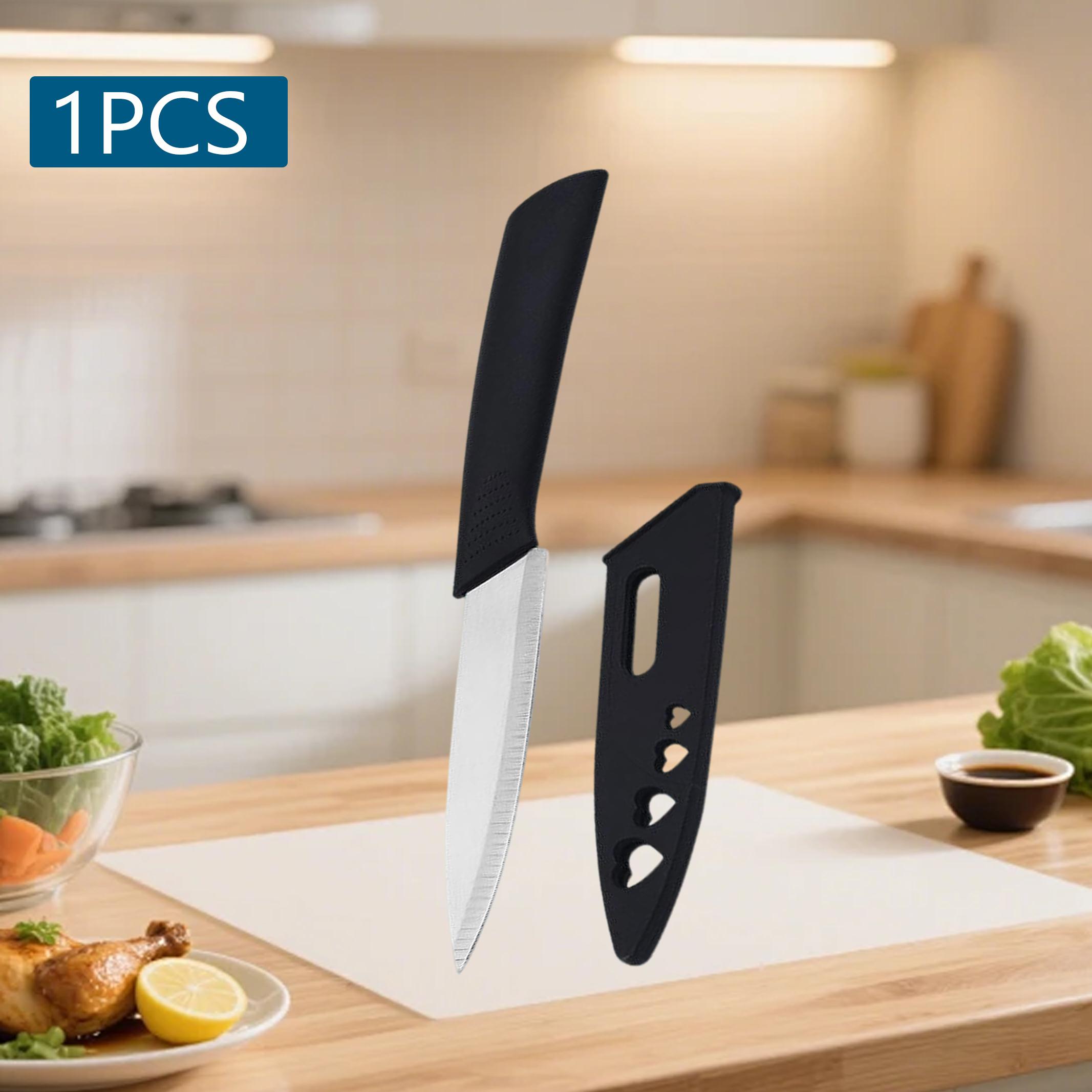

WXCOO 6inch Stainless Steel Japanese Fish Knife for Meat Cleaver Fruit Peeling Knife Professional Fillet Boning Knife with Cover