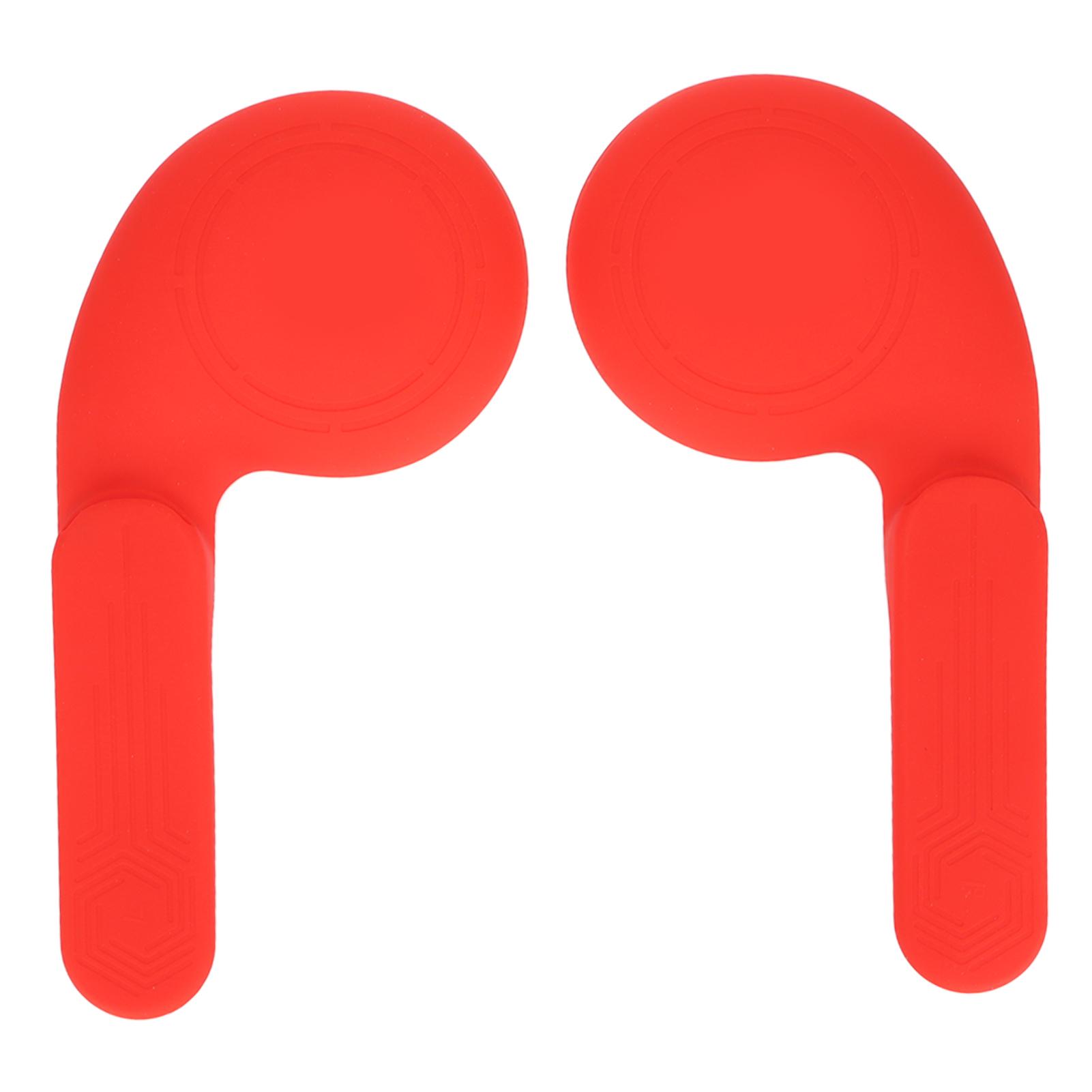 

VR Silicone Earmuffs Enhance Earphone Sound Earphone Extension Cover for 2 червоний