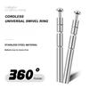 Fishing Rod Tip Top Fishing Rod Tip Stainless Steel Fishing Rod Tip Tip Swivels 360 Degrees Leash Pole Fishing Tools Equipment