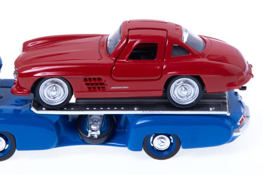 NOREV Mini Car Mercedes Benz Transporter Benz 300SL Set 1/64 [Item]