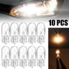 10pcs/set 5W T10 W5W 194 168 Width Lamp License Plate Lights Signal Light Halogen Bulbs