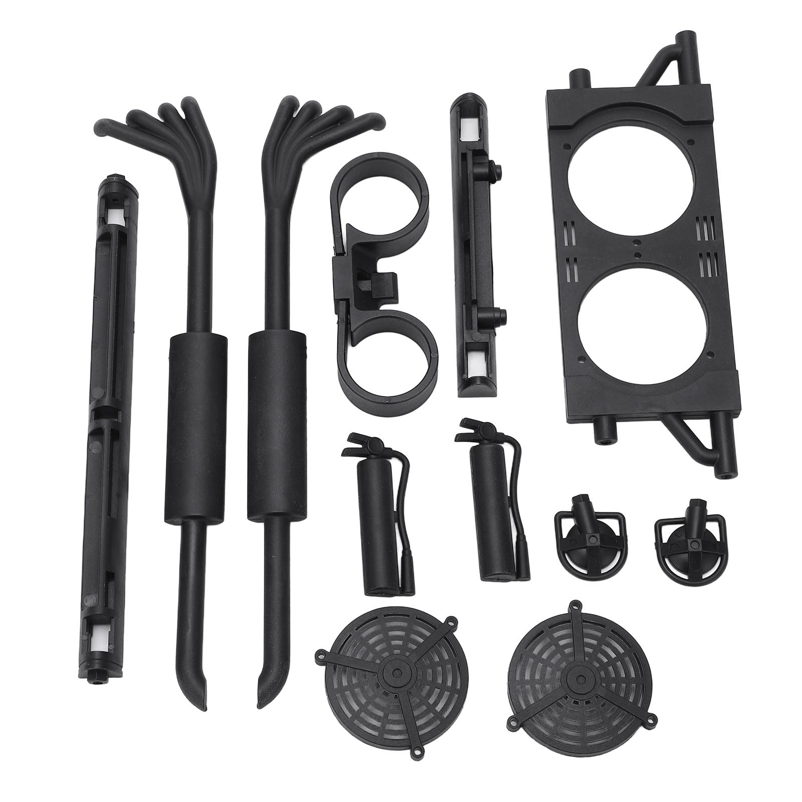 

RC Car Shell Decoration Window Decor Decorative Exhaust Pipe Kit for ZD Racing DBX07 17 RC Vehicle