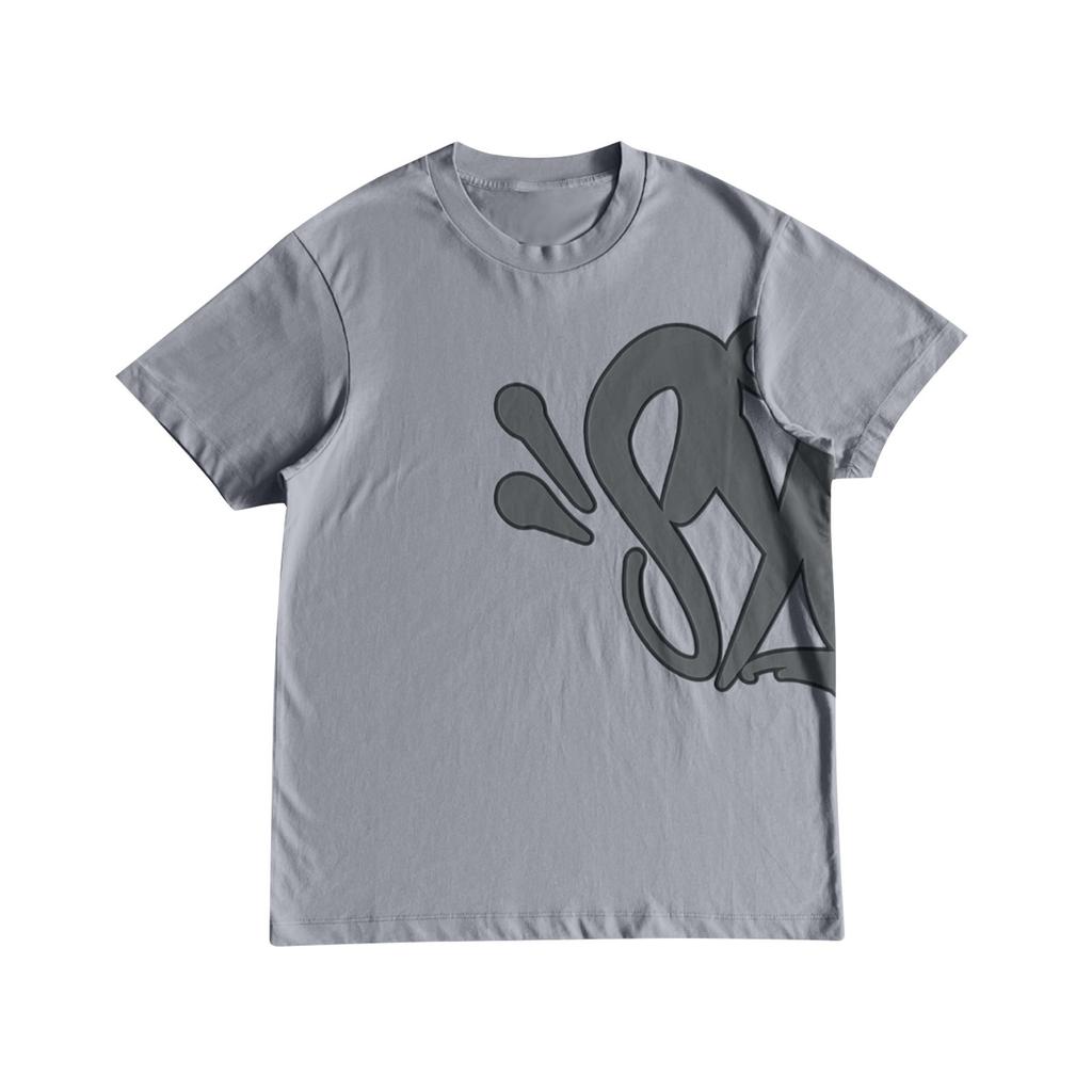 Women's And Men's Casual Fashion T-Shirt Round Neck Short Sleeve Top Printed Top