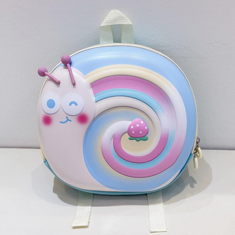 Baby Snail Oxford Cloth Eva Backpack With Breathable Mesh For Preschool Kids