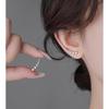 Geometric Pearl Earrings: Light Luxury & Niche High-End Accessories
