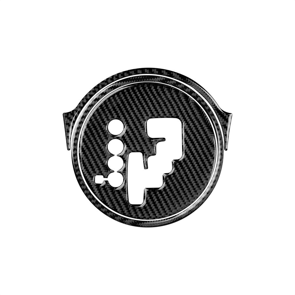 Carbon Fiber Gear Shift Panel Trim Cover Sticker Decoration Fits for Mazda MX-5 Miata MX5 NC 2009 - 2015 Interior