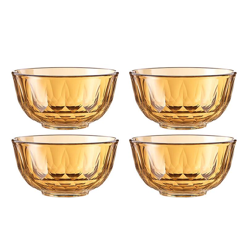 LocknLock Crystal Amber Glass Food Storage Set