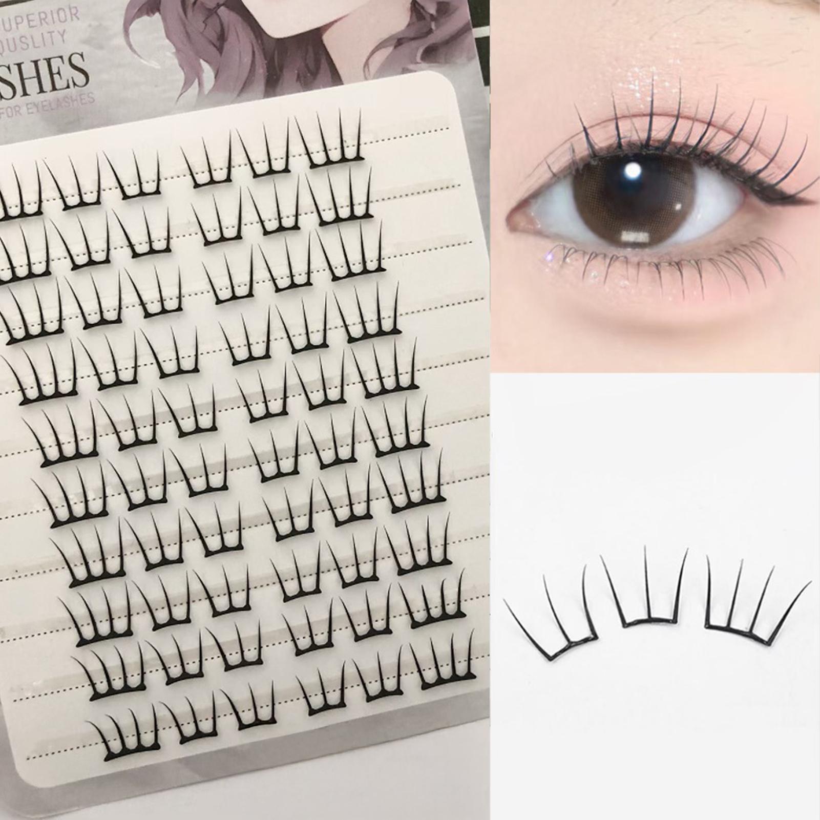3D DIY Wispy Fluffy Lash Extension Daily Fluffy Eyelashes Clusters Perfect for Girls Night Out Eye Makeup