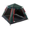 Camping Tent with Vinyl Coating 3 To 4 Person Waterproof Automatic Double Layer Family Tent for