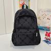 Girls backpack dopamine candy color junior high school students light shopping travel large capacity backpack