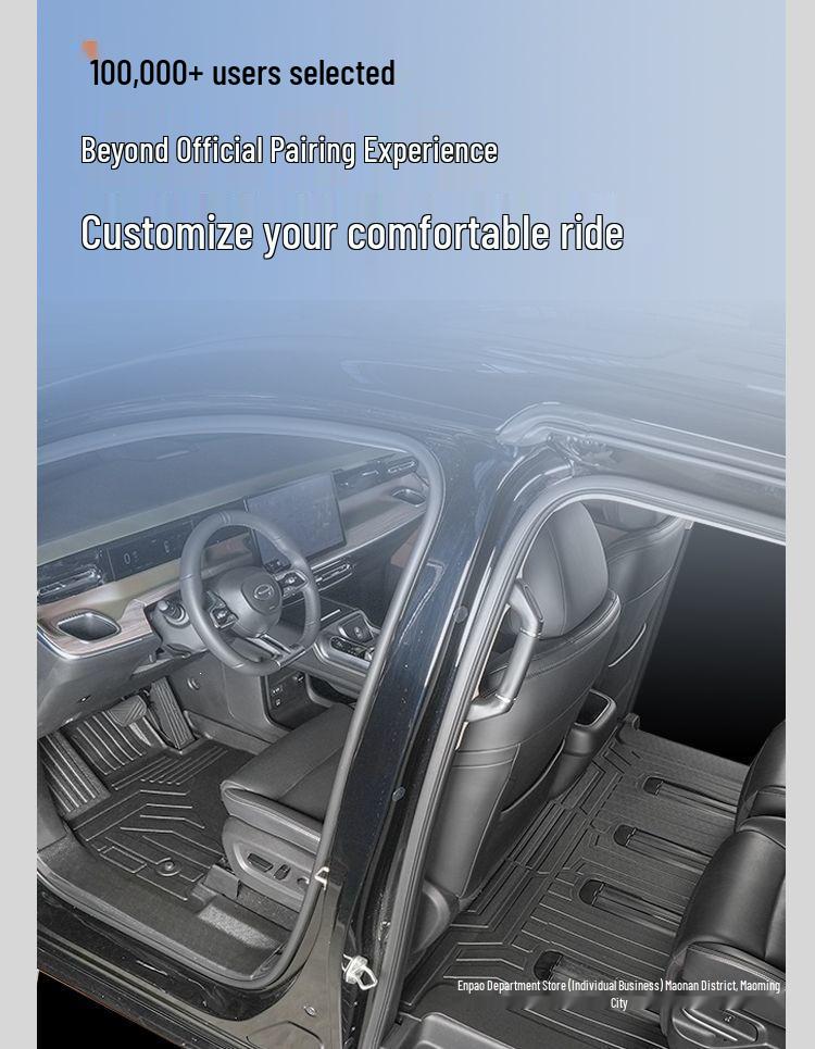 Lynk & Co 900 TPE Floor Mats 2025: Full Coverage Decorative Interior Car Accessories
