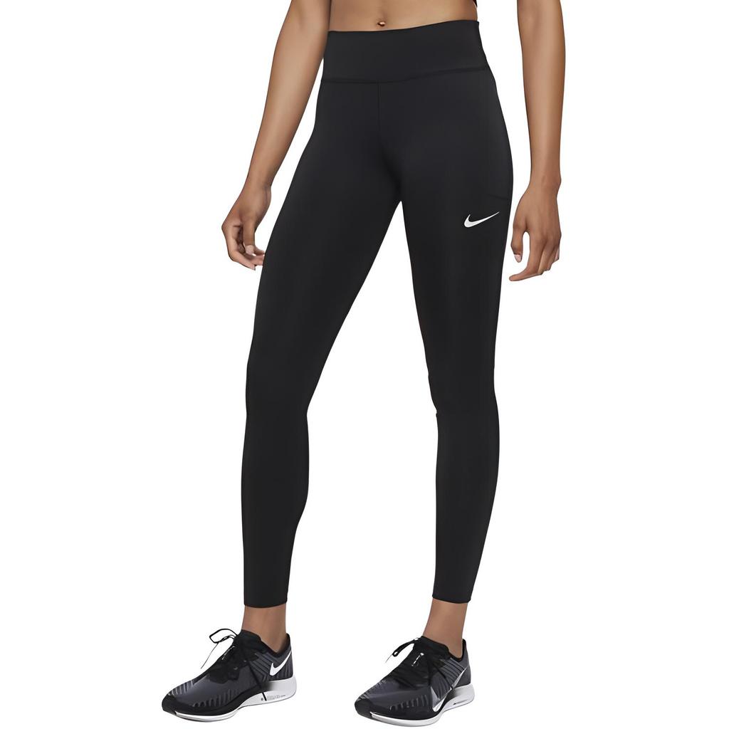 Nike Logo High Waist Slim Fit Leggings Women leggings Black DB4378-010