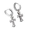 Accessories High-End Diamond Cross Earrings Women'S Frigid Wind Niche Earrings Earrings